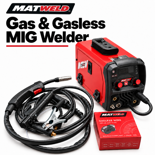 MATWeld Super MIG 130A gasless MIG welder