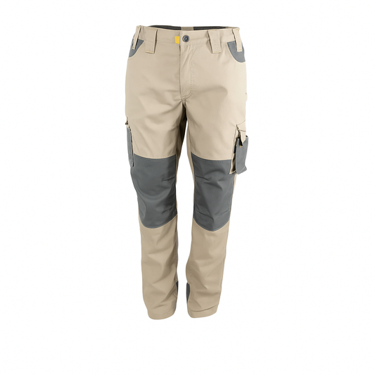 Pinnacle technical work trousers in khaki
