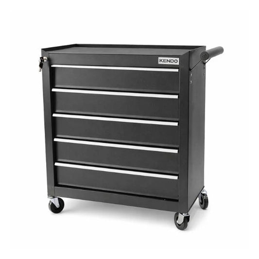Kendo 145 Piece Toolbox - 5 Drawer Trolley