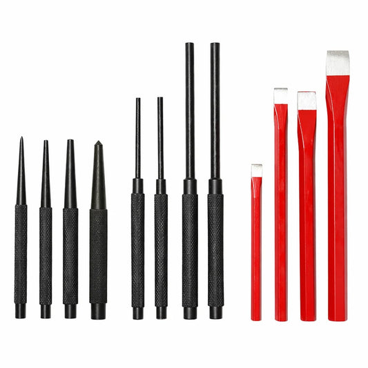 Mitco Punch & Chisel Set No.3 (12 Piece) – Professional Workshop Kit