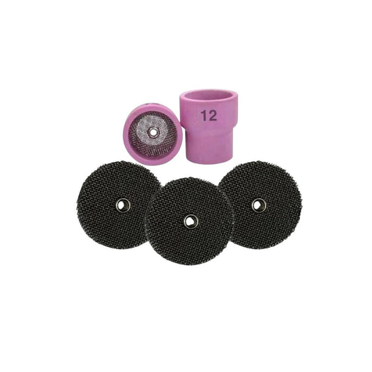 #12 Mesh Gas Lens Kit