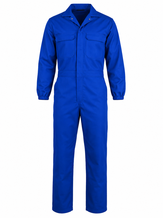 Royal Blue one-piece boiler suit