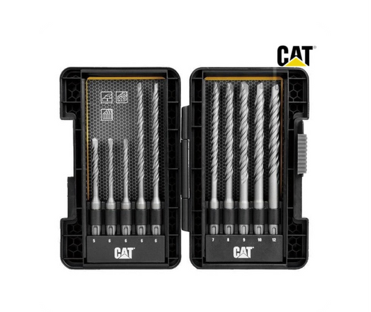 CAT SDS Hard Rock Drill Set 10pc