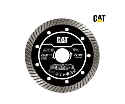 CAT Diamond Cutting Disc Segmented 230mm x Bore 22.23mm