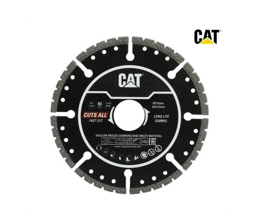 CAT Vacuum Brazed Diamond Multi Purpose 115Mm