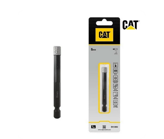 CAT Vacuum Brazed Hole Saw 8mm Pack1