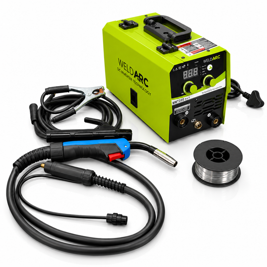 WeldArc Gasless 200A MIG Inverter Welder