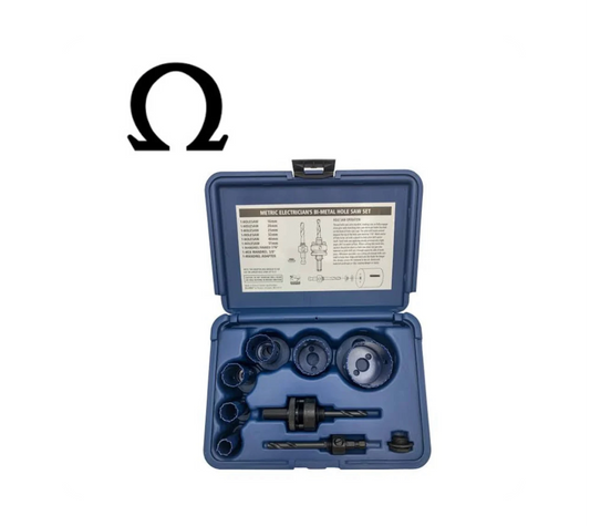 Electrician Holesaw Kit Piece Set