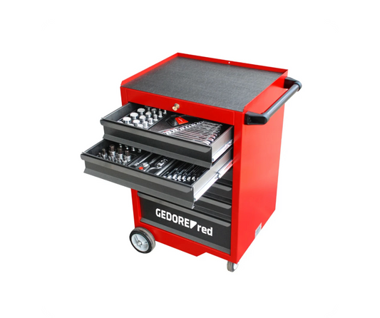 GEDORE RED Tool Trolley – 218 Piece Professional Tool Set