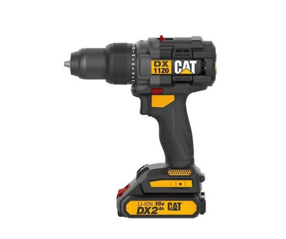 CAT Impact Drill BL 65Nm 18V KIT 2X2.0Ah Charger