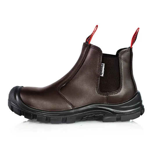 Pinnacle AUSTRA brown Chelsea safety boots