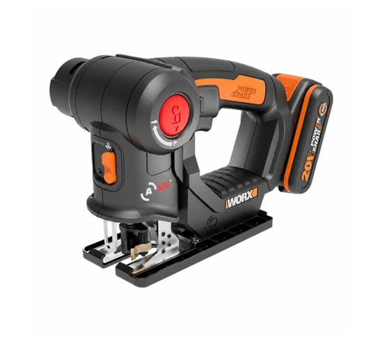 WORX Battery Powered Tri-Cut Reciprocating Saw 20V | no: 0-3000/min