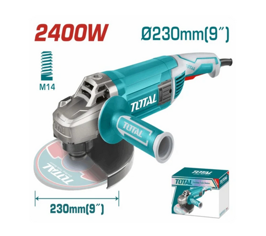 TOTAL 220V 2400W Angle Grinder 230mm