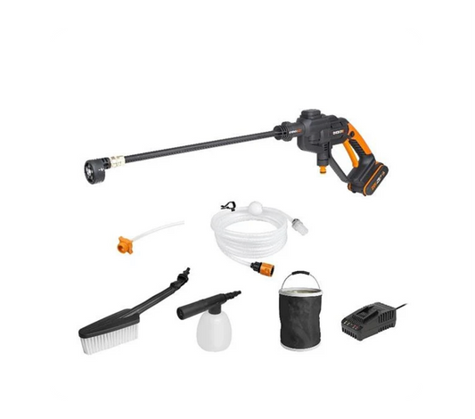 WORX HydroShot Portable Cleaner 20V Full Kit