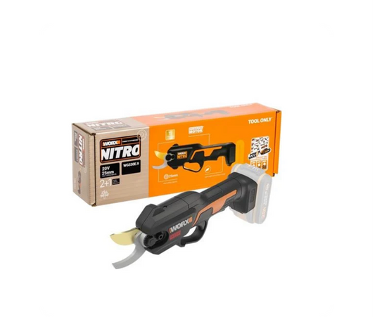WORX Nitro Cordless Pruning Shear with Brushless Motor 20V | 25mm | TOOL ONLY