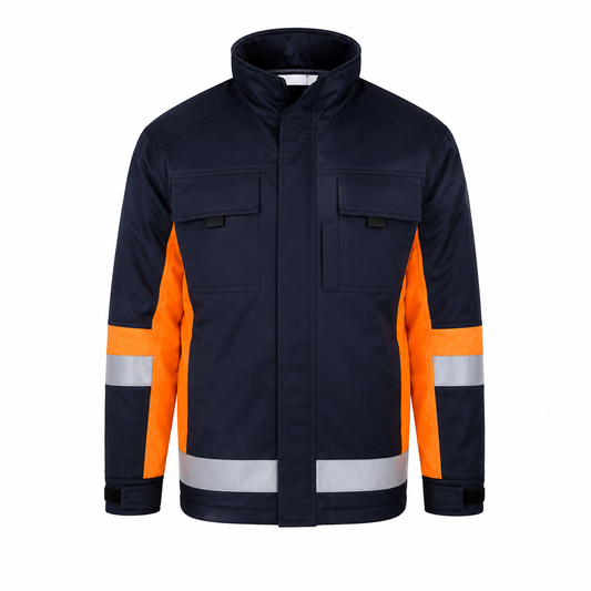 2 Tone ARCTIC Freezer Jacket – Orange