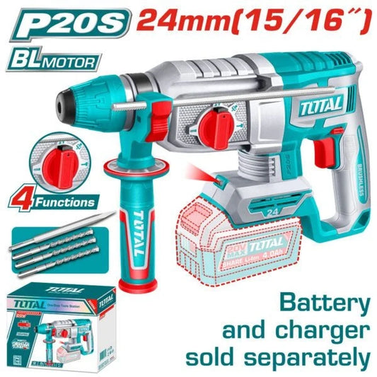 Total 20V Rotary Hammer 24mm SOLO