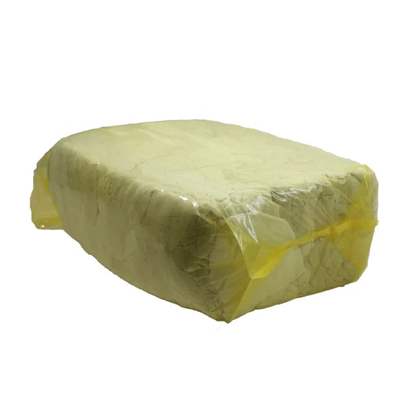 White Cotton Cleaning Rags — Standard Grade, 5 kg
